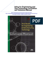Print Reading For Engineering and Manufacturing Technology 3rd Edition Madsen Solutions Manual