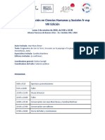 Programa y Lista de Participantes Invitados - Taller de Traducción de CHS Fr-Esp 2023