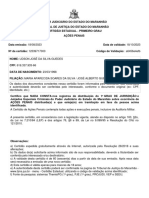 Certidão Penal Estadual