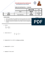 5° Secundaria - Algebra - V UNIDAD - Carlos Reyes