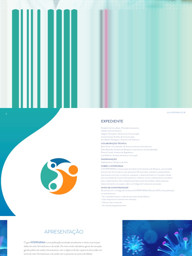 Guia Interfarma 2022: Setor Farmacêutico | PDF | Indústria farmacêutica ...