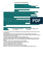 Problemario Sobre La Constante Del Producto de Solubilidad (KPS)