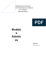 Trabajo Modelos Atomicos