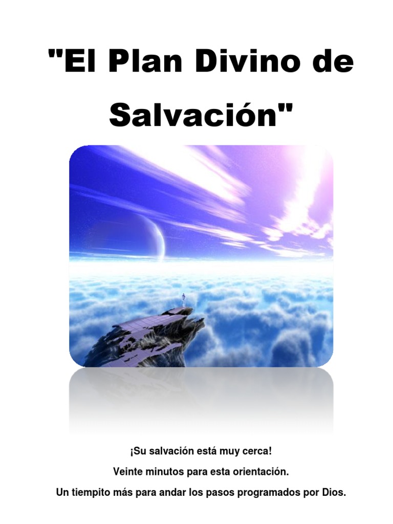 El Plan Divino de Salvación | PDF | Bautismo | Salvación
