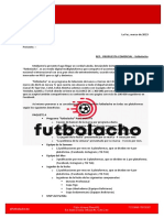Propuesta Comercial Futbolacho TV y RRSS