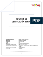 Informe Verificación Inicial Electrificación Loteo Altos de Cobquecura