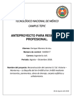 ANTEPROYECTO