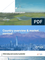 Enel Chile Corporate Presentation August 2023