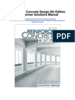 Reinforced Concrete Design 8th Edition Limbrunner Solutions Manual