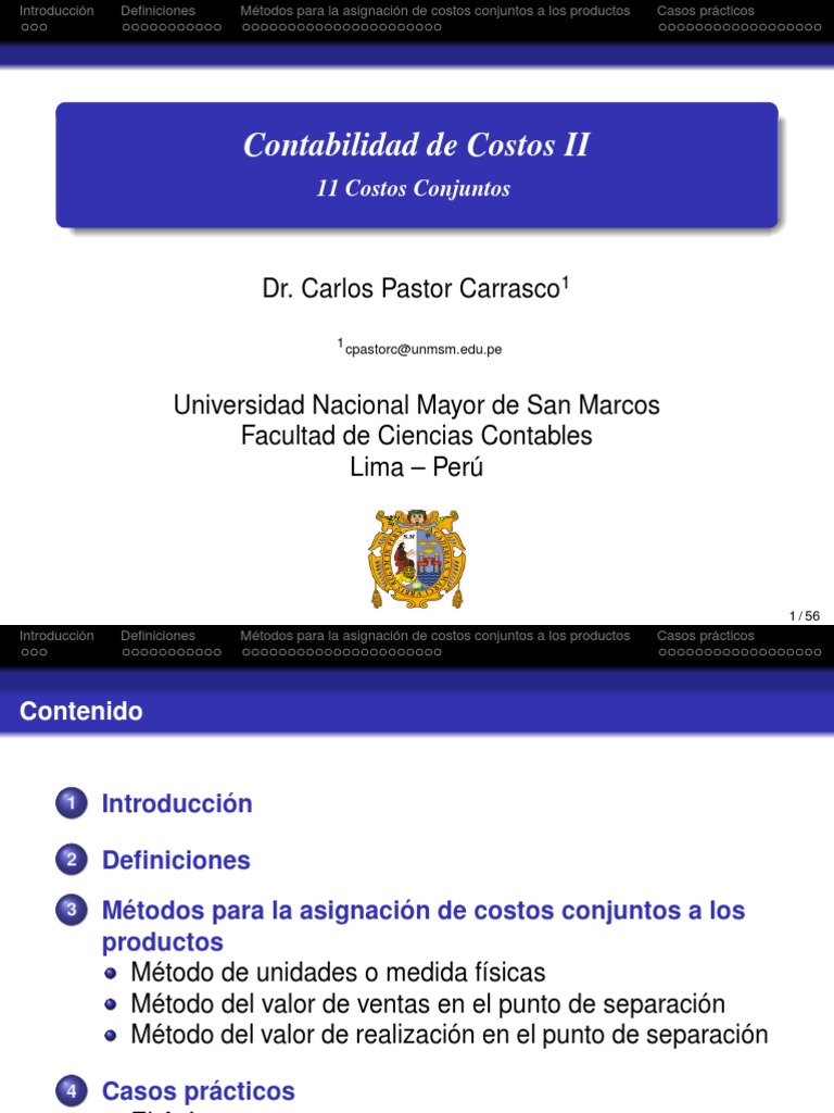 Asignación de Costos Conjuntos | PDF | Contabilidad | Margen bruto