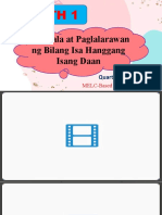 COT 1 in MATH 1 Q1 W1 Pagkilala at Paglalarawan NG Bilang Isa Hanggang Isang Daan - Santa-Ana