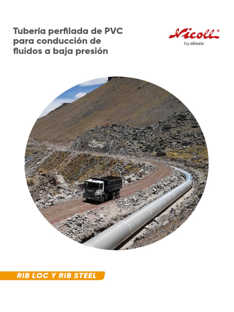 Ribloc PVC A4 02 03 23 | PDF | Tubería (transporte de fluidos) | Acero