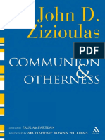 Zizioulas, J. Communion and Otherness