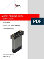 MCR54 Manual