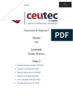 Generación de Empresas I Informe Final