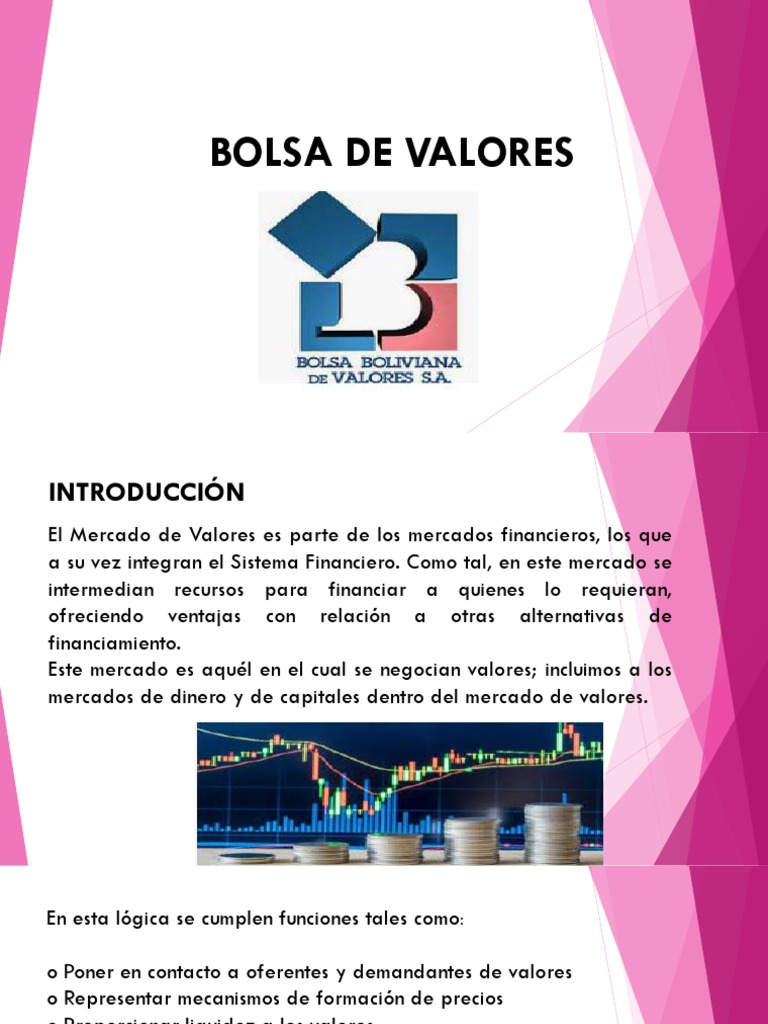 Historia de la Bolsa Boliviana de Valores | PDF | Bolsa | Bolsa de Valores