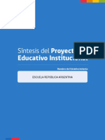 Proyecto Educativo 2748