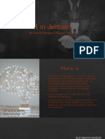 Ai in Dentistry