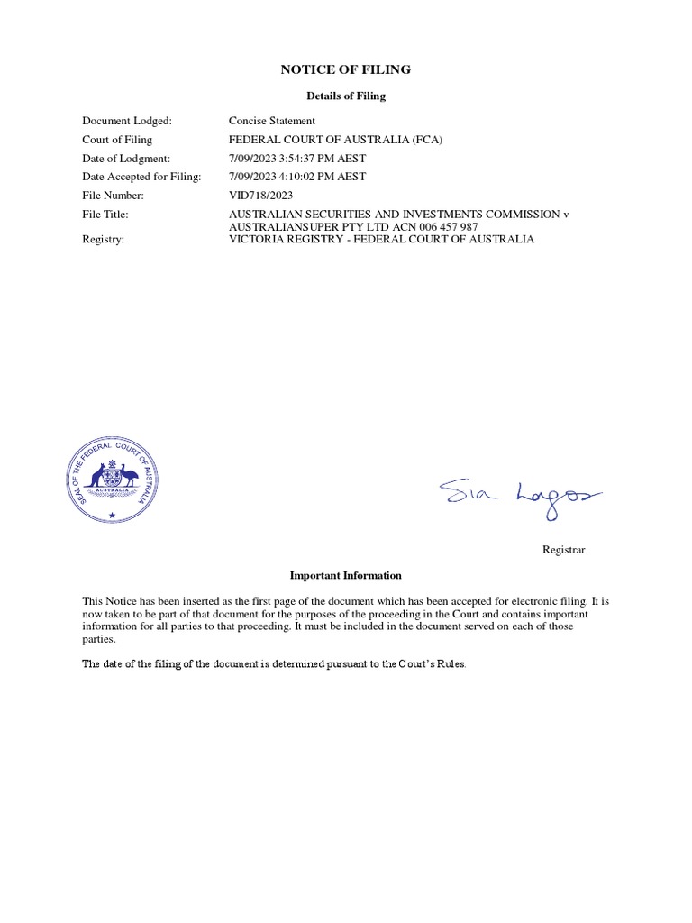 Asic filing document pdf justice crime violence