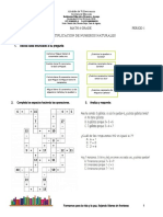 Multiplicacion de Numeros Naturales 1. Asocia Cada Enunciado A Su Pregunta