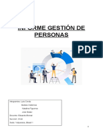 Informe Gestión de Personas