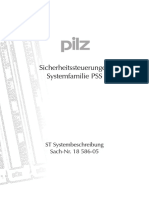 Sicherheitssteuerungen Systemfamilie PSS: ST Systembeschreibung Sach-Nr. 18 586-05