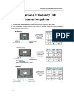 Instructions of HMI Connecting Printer