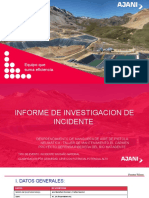 Investigacion de Evento 22 de Agosto