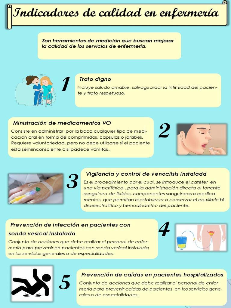 Indicadores de Calidad en Enfermería | PDF | Medicina CLINICA ...