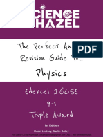 The Perfect Answer Physics Revision Guide Edexcel IGCSE 9 1 1st Edition