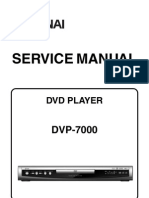 DVP-7000 (E6D20ED) Service Manual