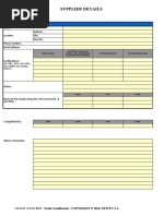 Best Practices Suppliers Steaming Checklist