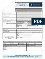 Fiche de Proposition de Projet de Fin D'études A.U:2022-2023