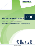 Es321 Pole Mounted Distribution Transformers Issue 10
