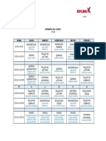 1A Horario