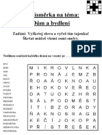 Osmisměrka Na Téma Dům A Bydlení PDF