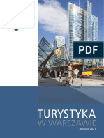 Turystyka W Warszawie Raport 2021