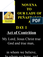 DAY 1 Our Lady of Penafrancia Novena