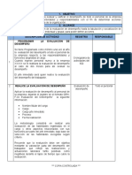 Procedimiento Evaluacion de Desempeño