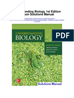 Understanding Biology 1st Edition Mason Solutions Manual