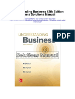 Understanding Business 12th Edition Nickels Solutions Manual