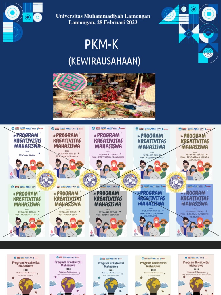 Panduan Proposal PKM-K Kewirausahaan | PDF