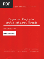 CRASS 2枚組LP Asme B1.2 PDF | PDF | Standardization | Screw