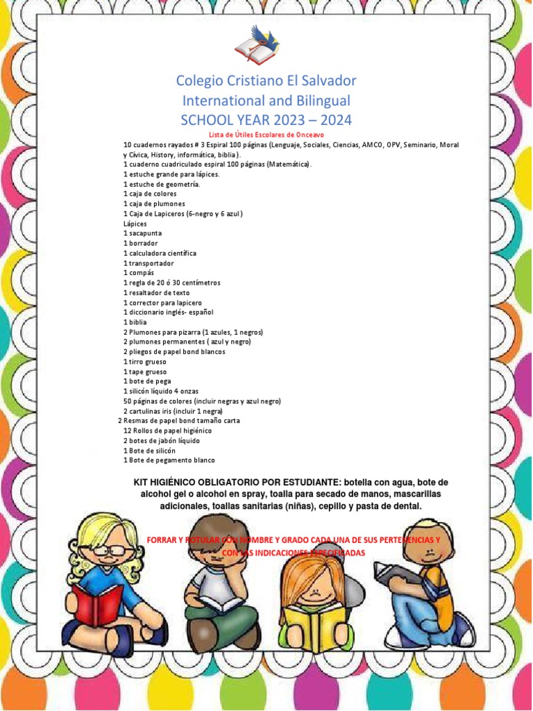 Lista de Onceavo | PDF