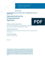 Operationalizing The Comprehensive Approach (OCA)