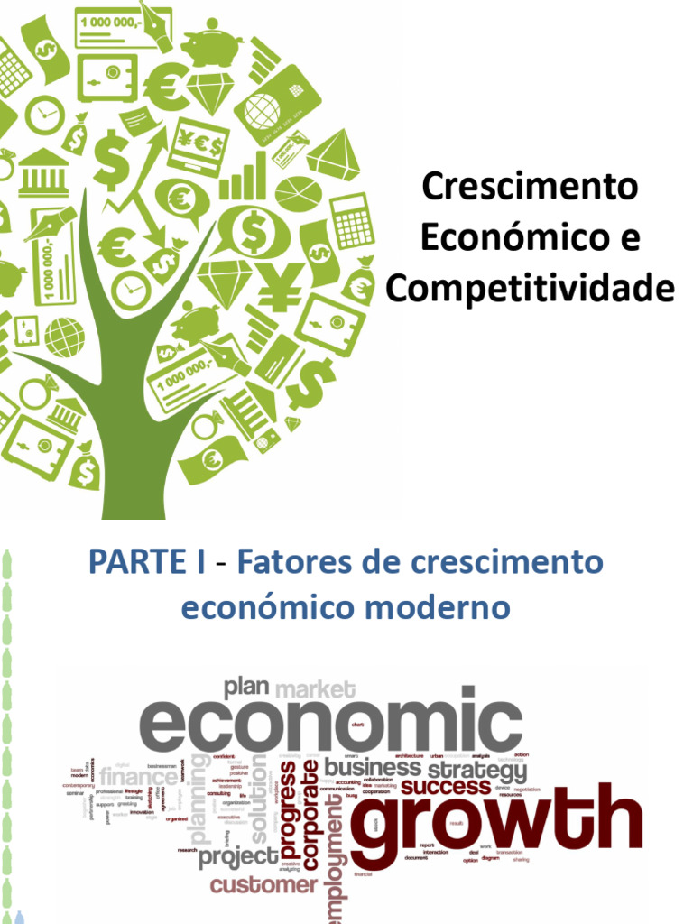 Crescimento Económico e Competitividade | PDF | Economia | Investimentos