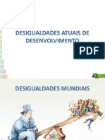 Desigualdades Atuais de Desenvolvimento