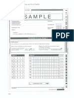 CAE R&UoE Answer Sheet