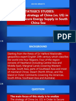 Cina (String of Pearls) vs. Amerika (Maritim Power)
