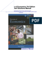 Principles of Economics 7th Edition Gottheil Solutions Manual